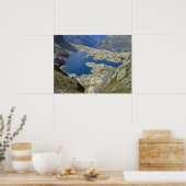 Lac Cornu Französische Alpen Poster (Küche)