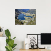 Lac Cornu Französische Alpen Poster (Heimbüro)
