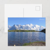 Lac de Cheserys Chamonix Postkarte (Vorne/Hinten)