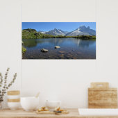 Lac de Cheserys - Französische Alpen Poster (Küche)