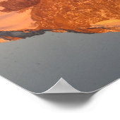 Lac de Cheserys Reflexion Poster (Ecke)