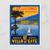 Lac de Como Postkarte (Vorderseite)