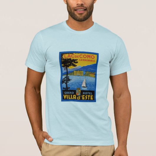Lac de Como T-Shirt (Vorderseite)