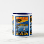 Lac de Como Zweifarbige Tasse (Mittel)