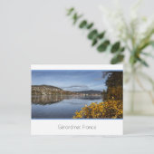 Lac de Gerardmer, Vosges, Frankreich Postkarte (Stehend Vorderseite)