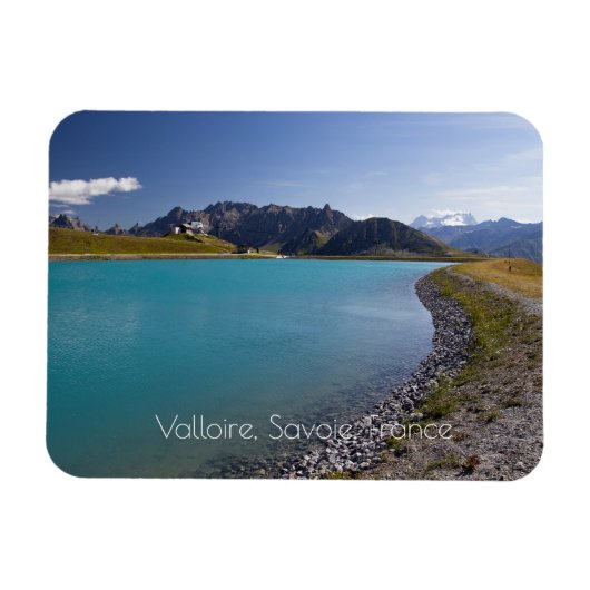 Lac de la Vielle, Valloire, Frankreich Magnet (Horizontal)