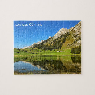 Lac des Confins, Les Aravis, Französische Alpen Puzzle