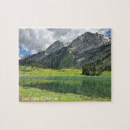 Lac des Confins, Les Aravis, Französische Alpen Puzzle