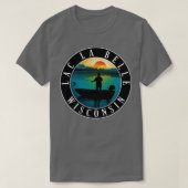 Lac La Belle Wisconsin Fischerei T-Shirt (Design vorne)
