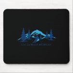 Lac la michigan ski resort skiing skier  mousepad<br><div class="desc">Lac la michigan ski resort skiing skier</div>