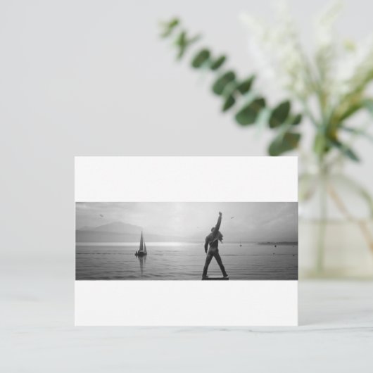 Lac Leman Postkarte (Stehend Vorderseite)