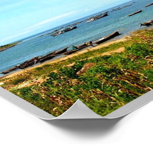 Lac Tanganyika - Poster (Ecke)