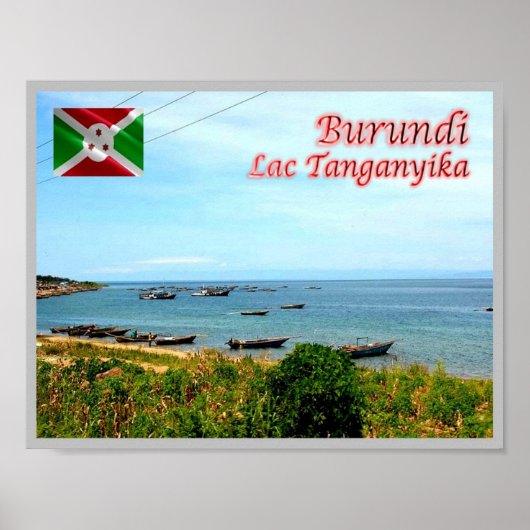 Lac Tanganyika - Poster (Vorne)