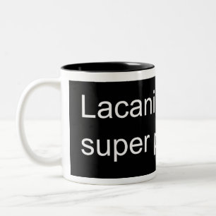 Lacanian Super Predator Zweifarbige Tasse