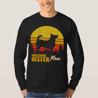 Lacanshire Heeler Mama Mama Vintag Retro Dog Fraue T-Shirt