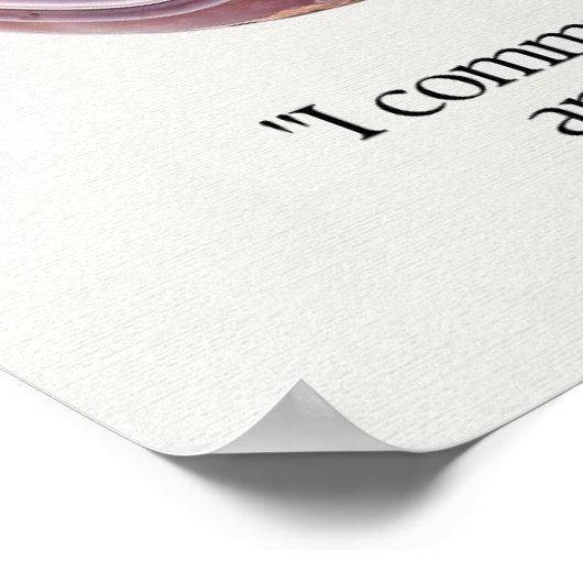 Lace Agate Gem Crystal Meaning Card Poster (Ecke)