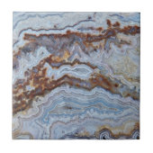 Lace Agate Rock Muster Fliese (Vorderseite)
