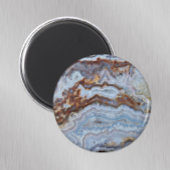 Lace Agate Rock Muster Magnet