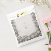 Lace and burlap rustic Country Hochzeit danke Geschenktütchen (Versiegelt)