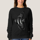 Lace Angel Fish Sweatshirt (Vorderseite)