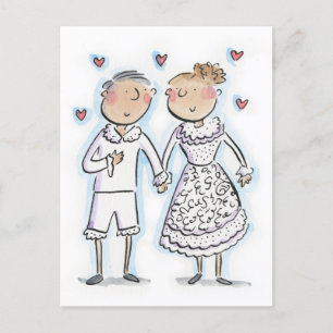 Lace Anniversary Postkarte