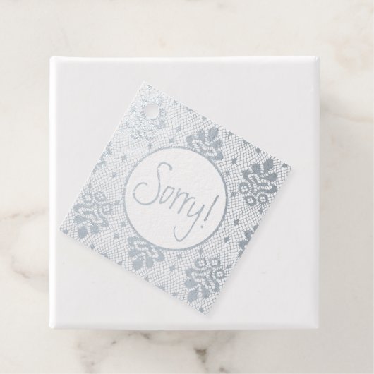 Lace Border Geschenkanhänger (Mit Box)