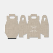 Lace Butterflies Favor Box Geschenkschachtel (Ungefaltet)