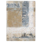 Lace Collage II Klemmbrett (Rückseite)