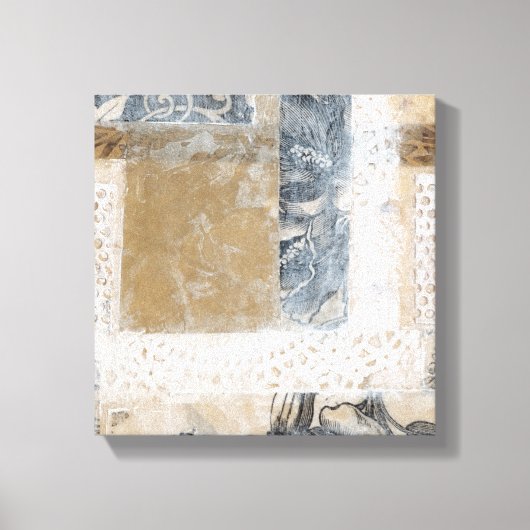 Lace Collage II Leinwanddruck (Vorderseite)