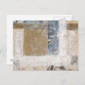 Lace Collage II Postkarte (Vorne/Hinten)