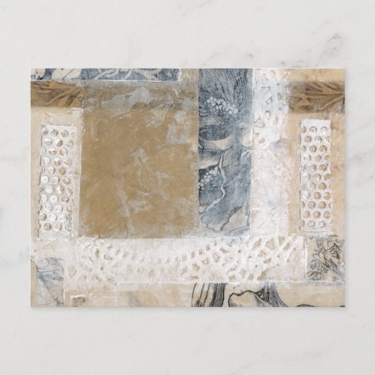 Lace Collage II Postkarte (Vorderseite)