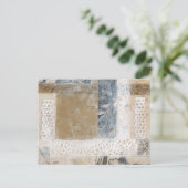 Lace Collage II Postkarte (Stehend Vorderseite)