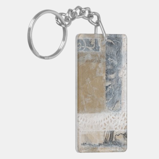 Lace Collage II Schlüsselanhänger (Vorderseite links)