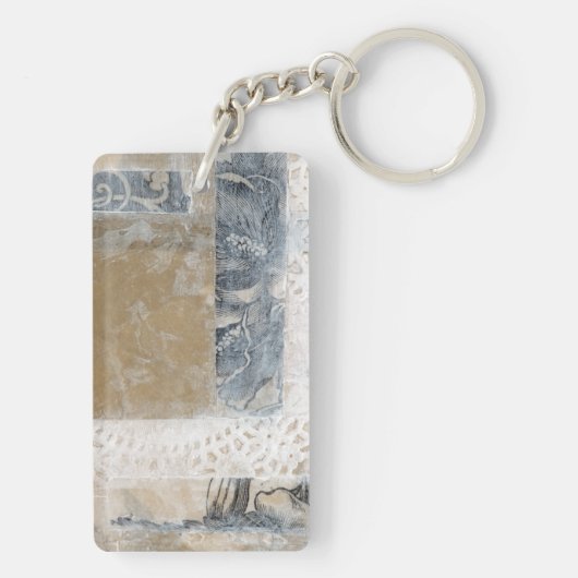 Lace Collage II Schlüsselanhänger (Rückseite)