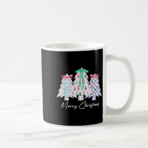Lace Coquette Bow Frohe Weihnachtsbaum Niedlich Xm Kaffeetasse