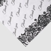 Lace custom Danke für Hochzeitsgewebpapier Seidenpapier (Ausschnitt)
