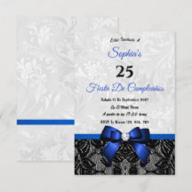Lace & Damask Geburtstag