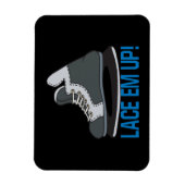 Lace Em Up Magnet (Vertikal)