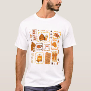 Lace Fall Cosy Saison Herbst Pumpkin Niedlich Girl T-Shirt