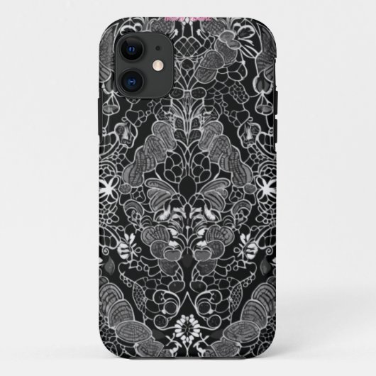 Lace Floral Harmony Case-Mate iPhone Hülle (Rückseite)