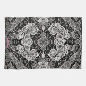 Lace Floral Harmony Geschirrtuch (Horizontal)