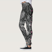Lace Floral Harmony Leggings (Links)