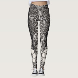 Lace Floral Harmony Leggings