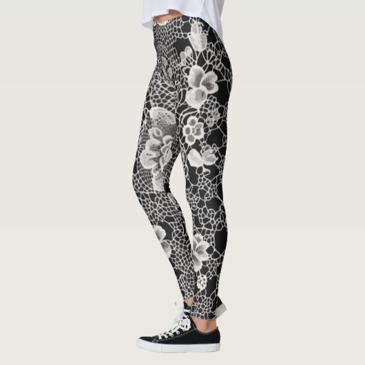Lace Floral Harmony Leggings (Links)