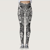 Lace Floral Harmony Leggings (Vorderseite)