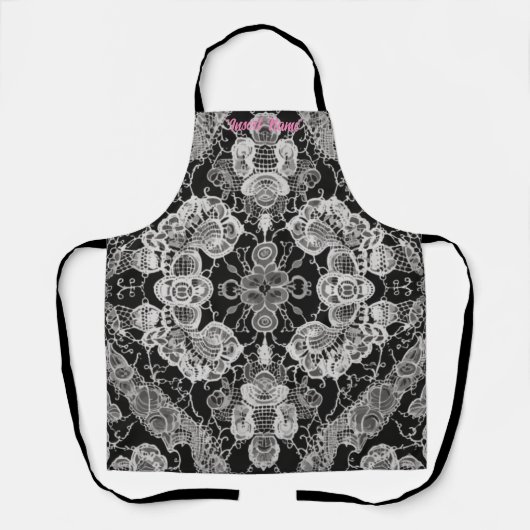 Lace Floral Harmony Schürze (Vorderseite)