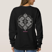 Lace Floral Harmony Sweatshirt (Rückseite)