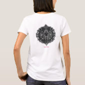 Lace Floral Harmony T-Shirt (Rückseite)