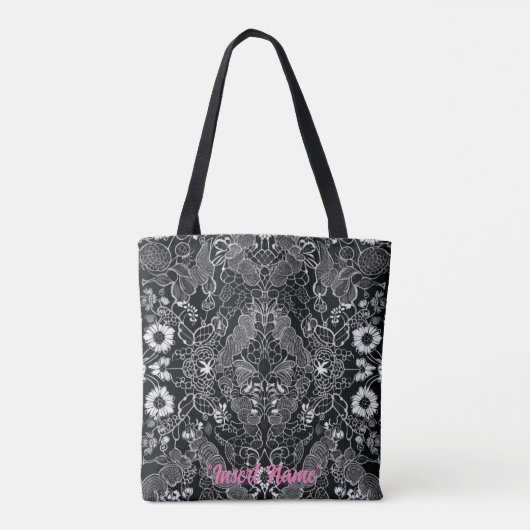 Lace Floral Harmony Tasche (Rückseite)