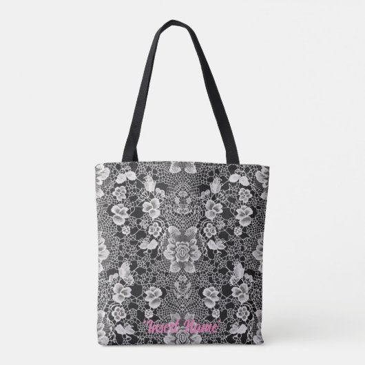 Lace Floral Harmony Tasche (Rückseite)